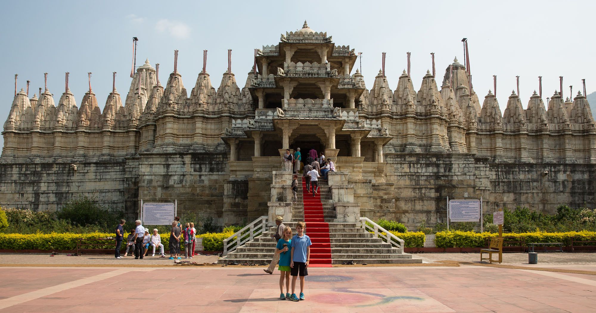 Ranakpur-India. jain temple